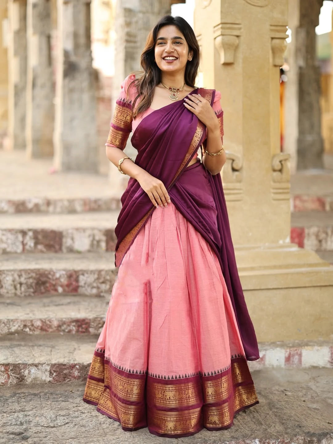 Vastra Creation's South Style Kanjivaram Lehenga Collection