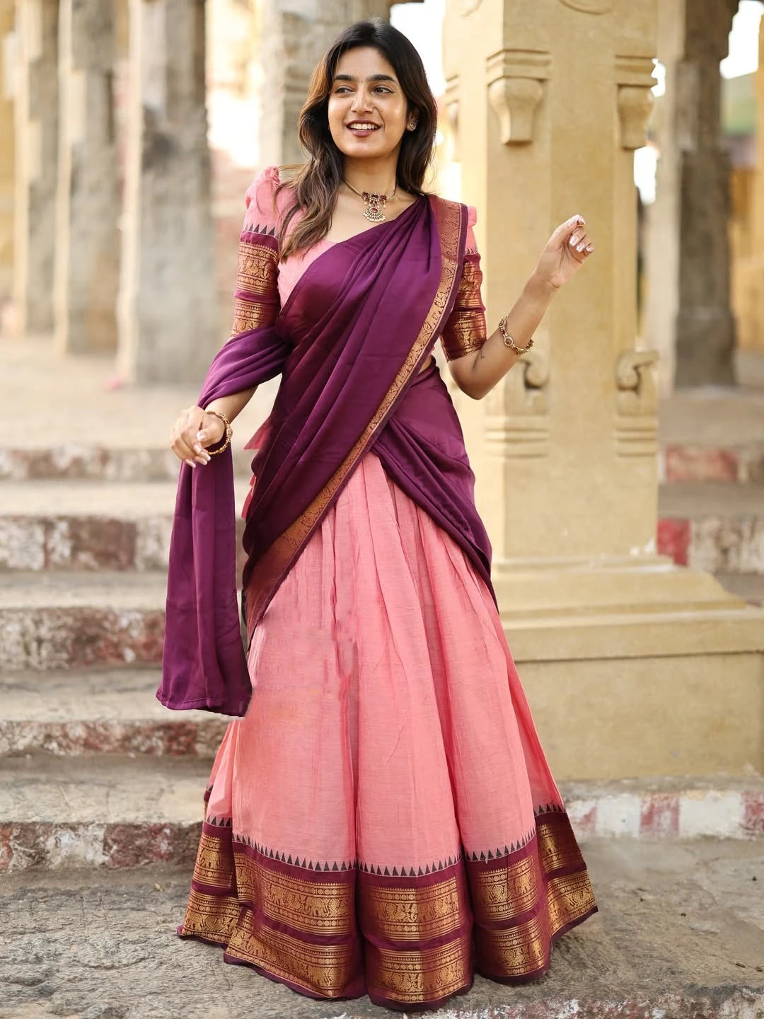 Vastra Creation's South Style Kanjivaram Lehenga Collection