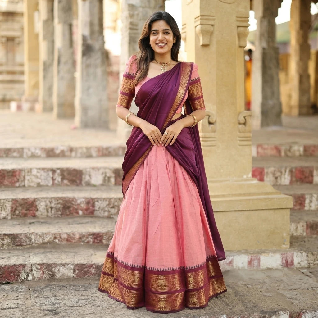 Vastra Creation's South Style Kanjivaram Lehenga Collection