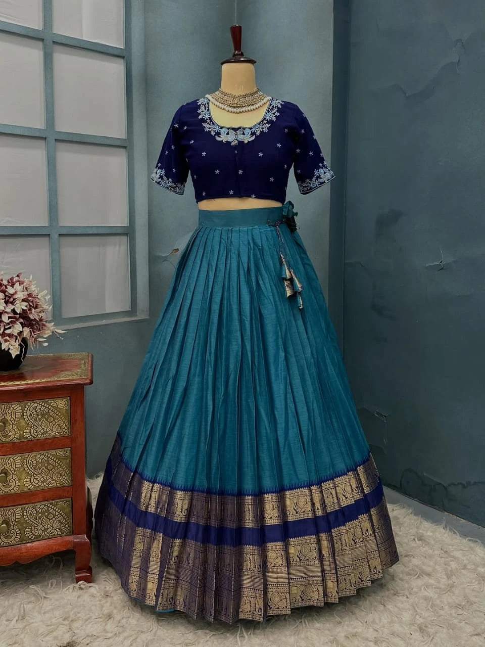 Vastra Creation's South Style Kanjivaram Lehenga Collection