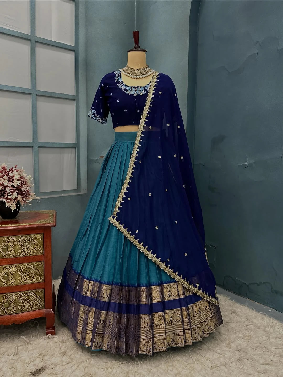 Vastra Creation's South Style Kanjivaram Lehenga Collection