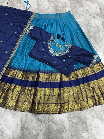 Vastra Creation's South Style Kanjivaram Lehenga Collection