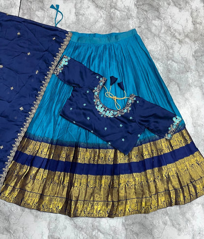 Vastra Creation's South Style Kanjivaram Lehenga Collection