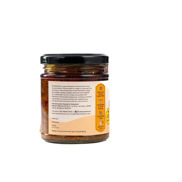 Neenus Natural Gajar Gobi Mixed Veg Pickle (All Natural | Traditional)