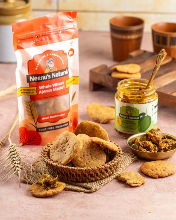 Neenus Natural Ajwain Mathri
