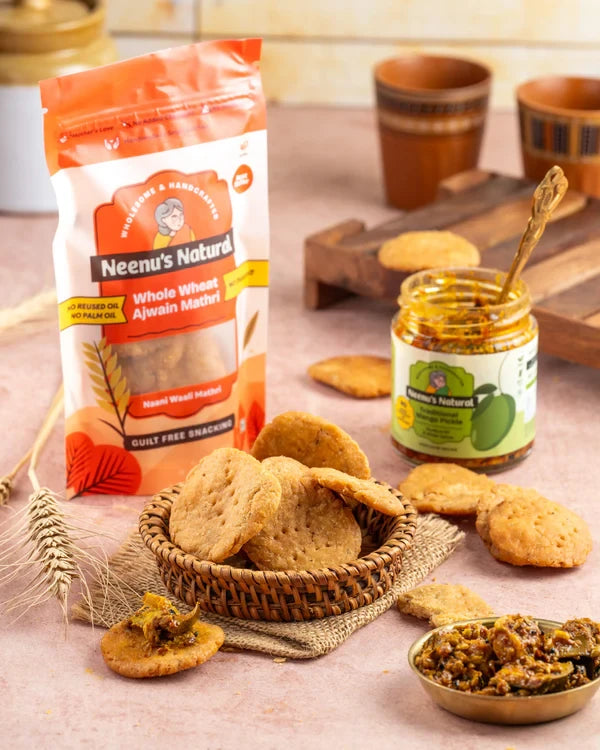 Neenus Natural Ajwain Mathri