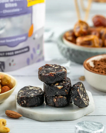 Neenus Natural Date and nuts bites - Dark Chocolate