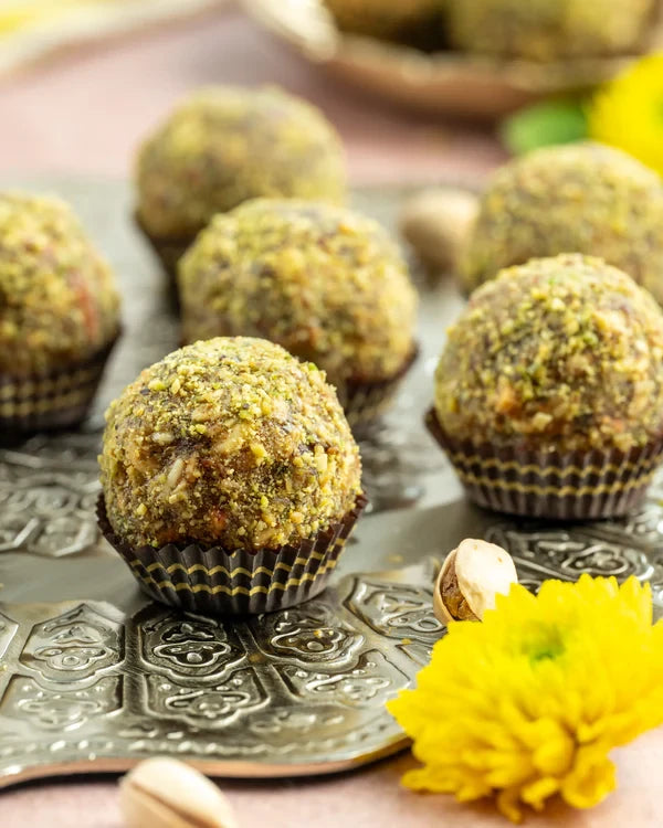 Neenus Natural Dry Fruit Laddoo - Rose (Fasting)