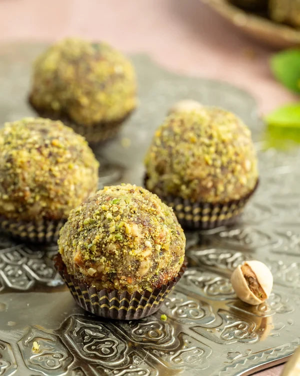Neenus Natural Dry Fruit Laddoo - Rose (Fasting)