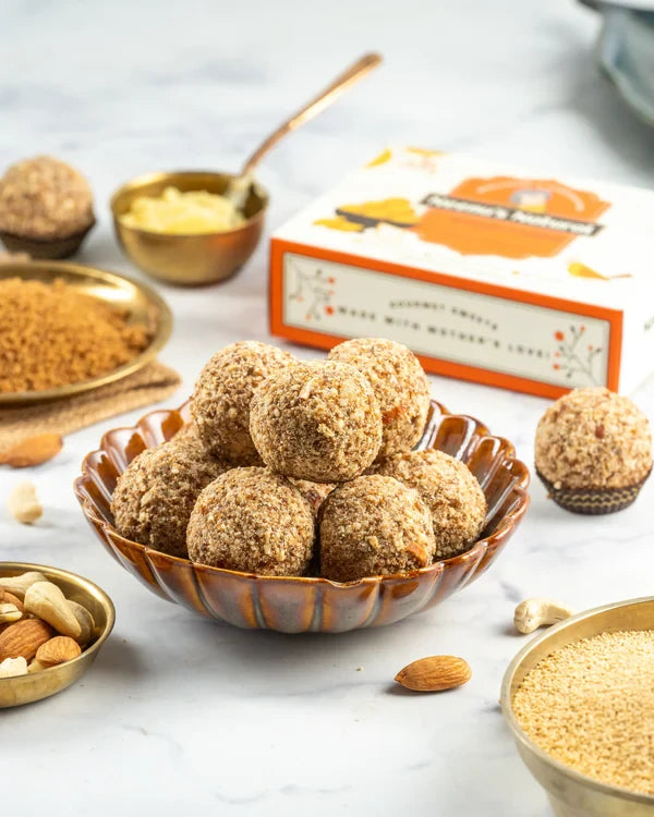 Neenus Natural Rajgira (Amaranth) nuts Laddoo (Fasting)