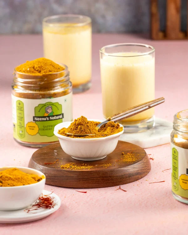 Neenus Natural Saffron Lakadong Turmeric Latteq