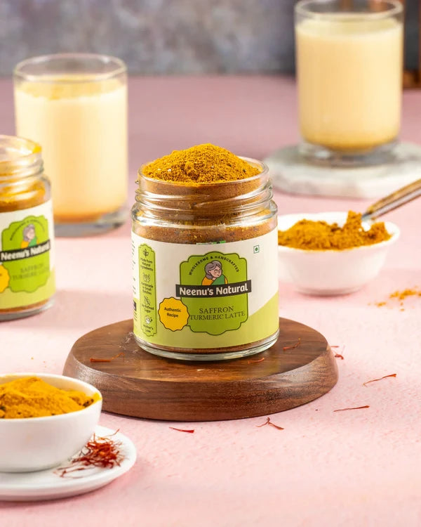 Neenus Natural Saffron Lakadong Turmeric Latteq