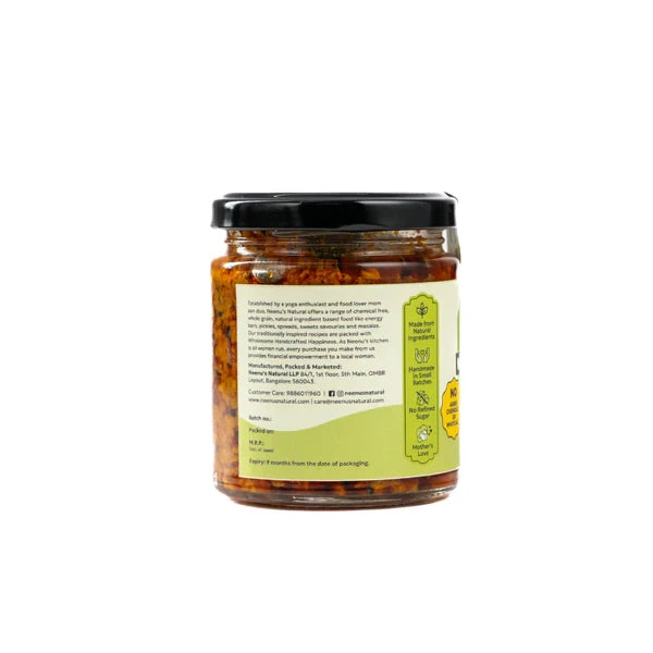 Neenus Natural B1G1 Combo - Traditional Mango Pickle in Cold Pressed Mustard Oil