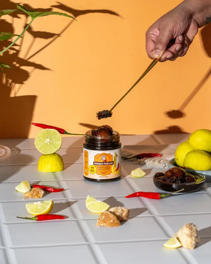 Neenus Natural Sweet and Spicy Lemon Pickle