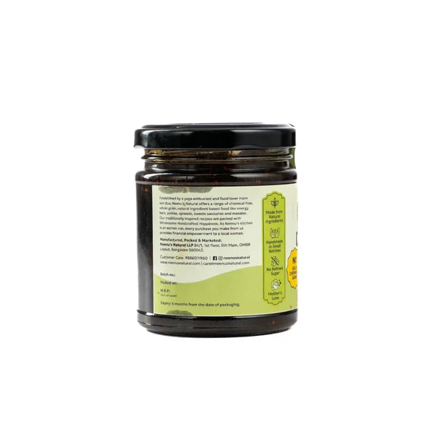 Neenus Natural Jaggery Mango Pickle with Whole Spices