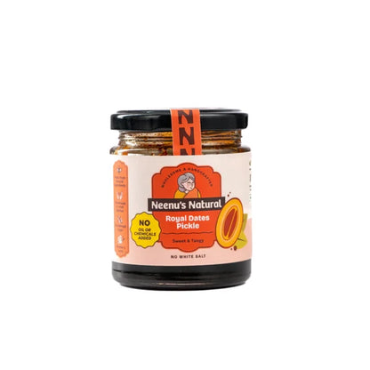 Neenus Natural Royal Dates and Seeds Pickle