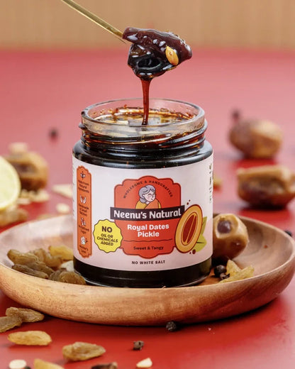 Neenus Natural Royal Dates and Seeds Pickle