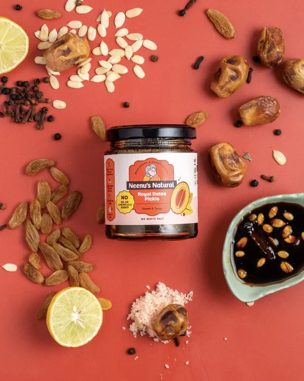 Neenus Natural Royal Dates and Seeds Pickle