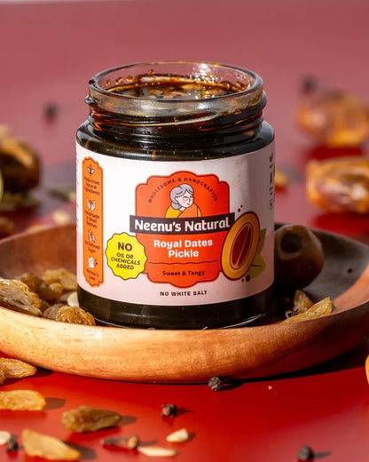 Neenus Natural Royal Dates and Seeds Pickle