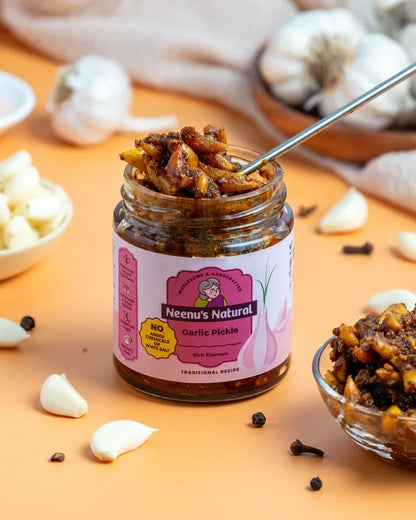 Neenus Natural Garlic Pickle
