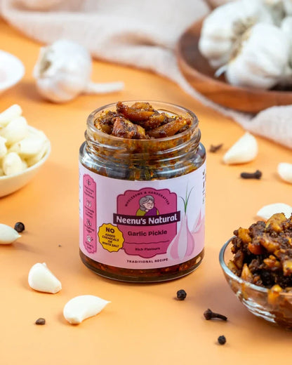 Neenus Natural Garlic Pickle