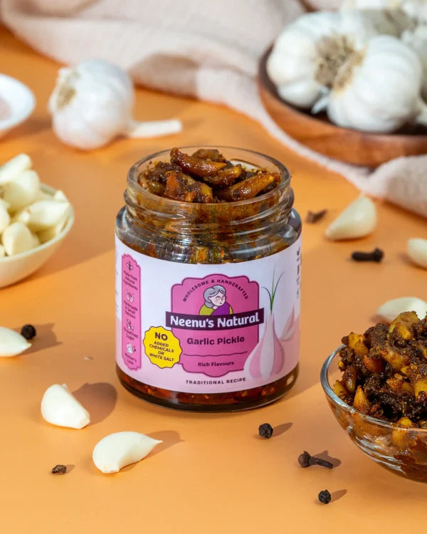 Neenus Natural Garlic Pickle