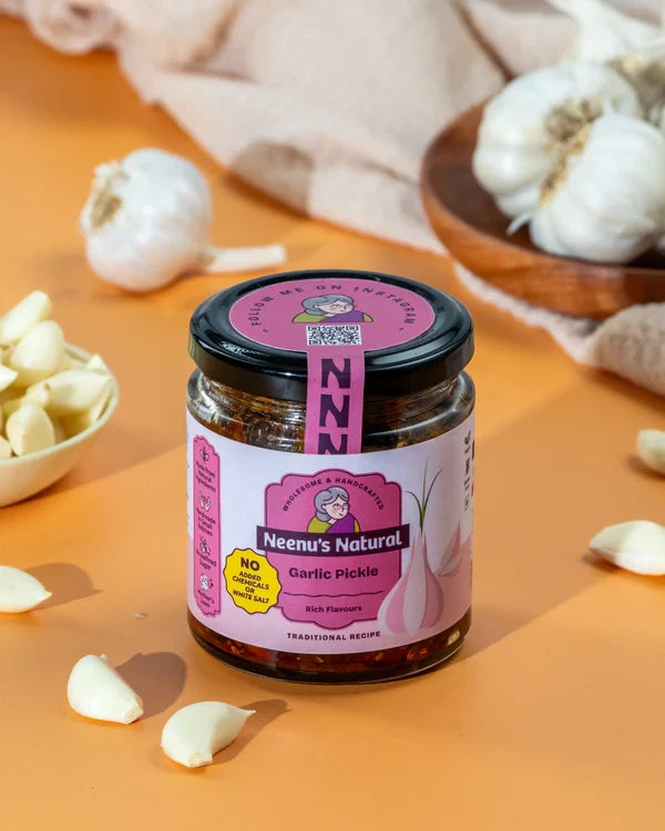 Neenus Natural Garlic Pickle