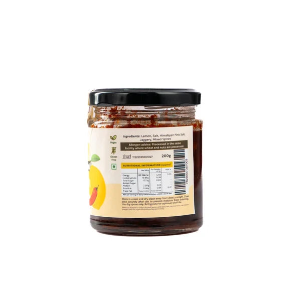 Neenus Natural Spicy Lemon Pickle