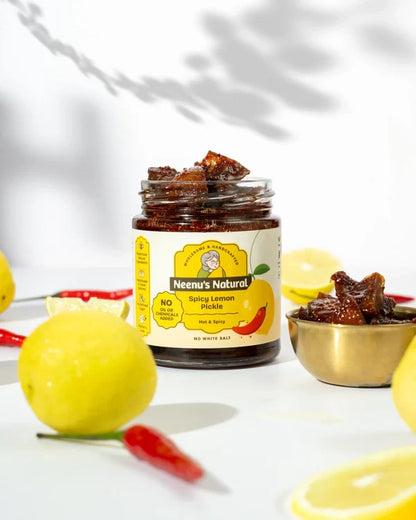 Neenus Natural Spicy Lemon Pickle