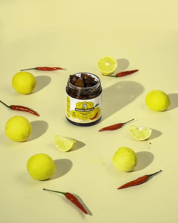 Neenus Natural Spicy Lemon Pickle