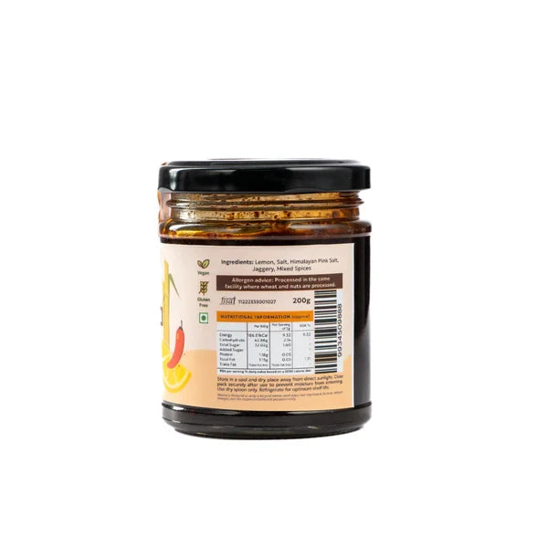 Neenus Natural Spicy Lemon Pickle