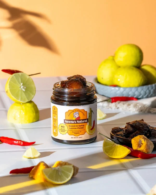 Neenus Natural Spicy Lemon Pickle