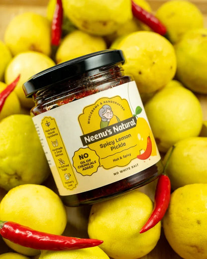 Neenus Natural Spicy Lemon Pickle