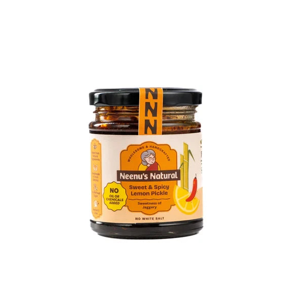 Neenus Natural Spicy Lemon Pickle