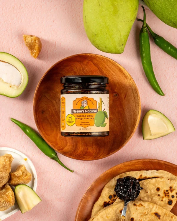Neenus Natural Sweet and Spicy Mango Spread