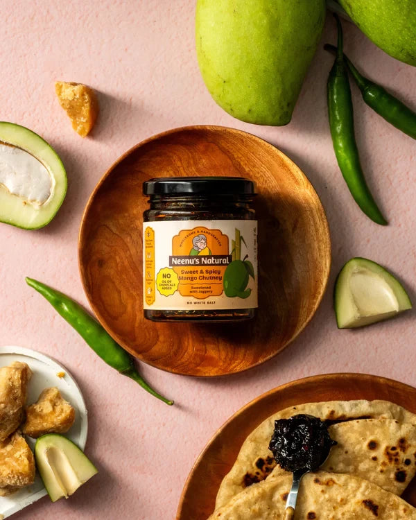 Neenus Natural Sweet and Spicy Mango Spread