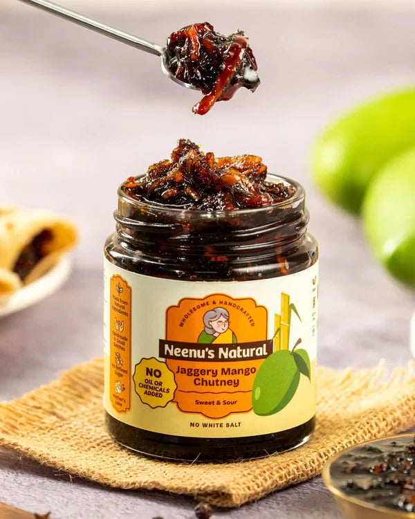 Neenus Natural Jaggery Mango Spread