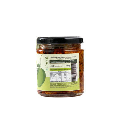Neenus Natural Traditional Mango Pickle in Cold Pressed Mustard Oil