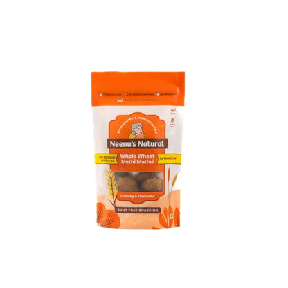 Neenus Natural Whole Wheat Methi Mathri