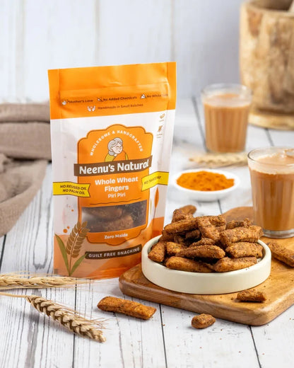 Neenus Natural Whole Wheat Fingers - Mexican