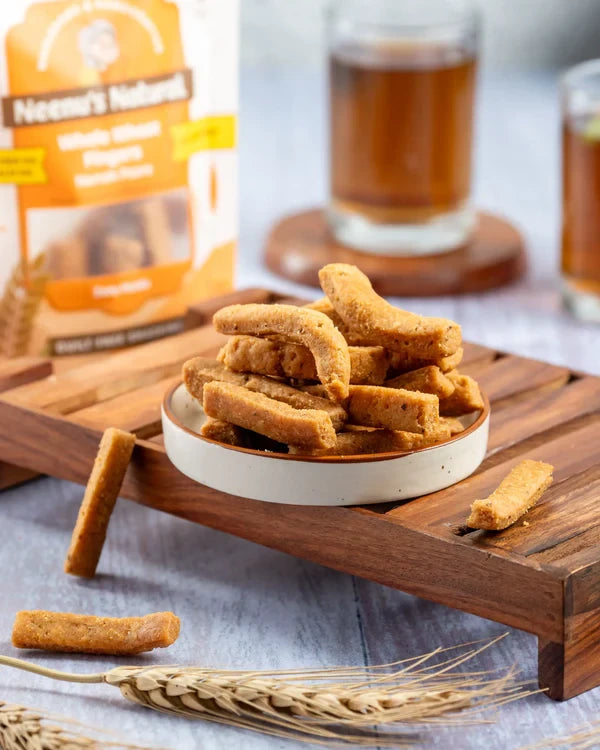 Neenus Natural Whole Wheat Fingers - Plain
