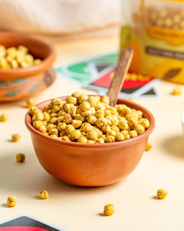 Neenus Natural Roasted salted chana