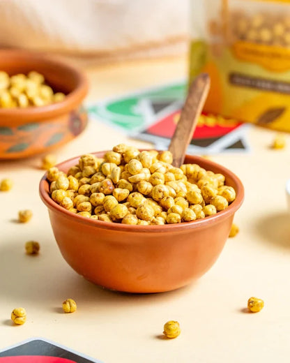 Neenus Natural Roasted salted chana