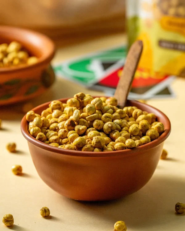 Neenus Natural Roasted salted chana