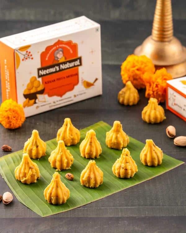 Neenus Natural Kesar Pista Modak