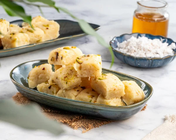 Neenus Natural Coconut Barfi, Fasting