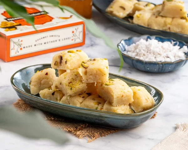 Neenus Natural Coconut Barfi, Fasting