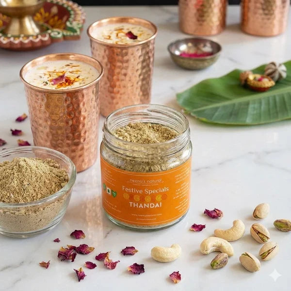 Neenus Natural Asli Thandai Mix (200G), Fasting
