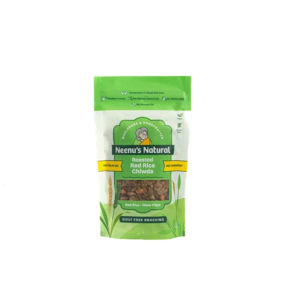 Neenus Natural Roasted Red Rice Chiwda
