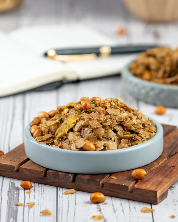 Neenus Natural Roasted Red Rice Chiwda
